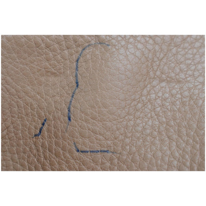 GUCCI Soho Pebbled Leather Chain Shoulder Bag 308982 Beige