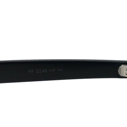 FENDI FF 0246 PJP Waves Dark Blue Striped Red Black Frame Eyeglasses Demo Lens