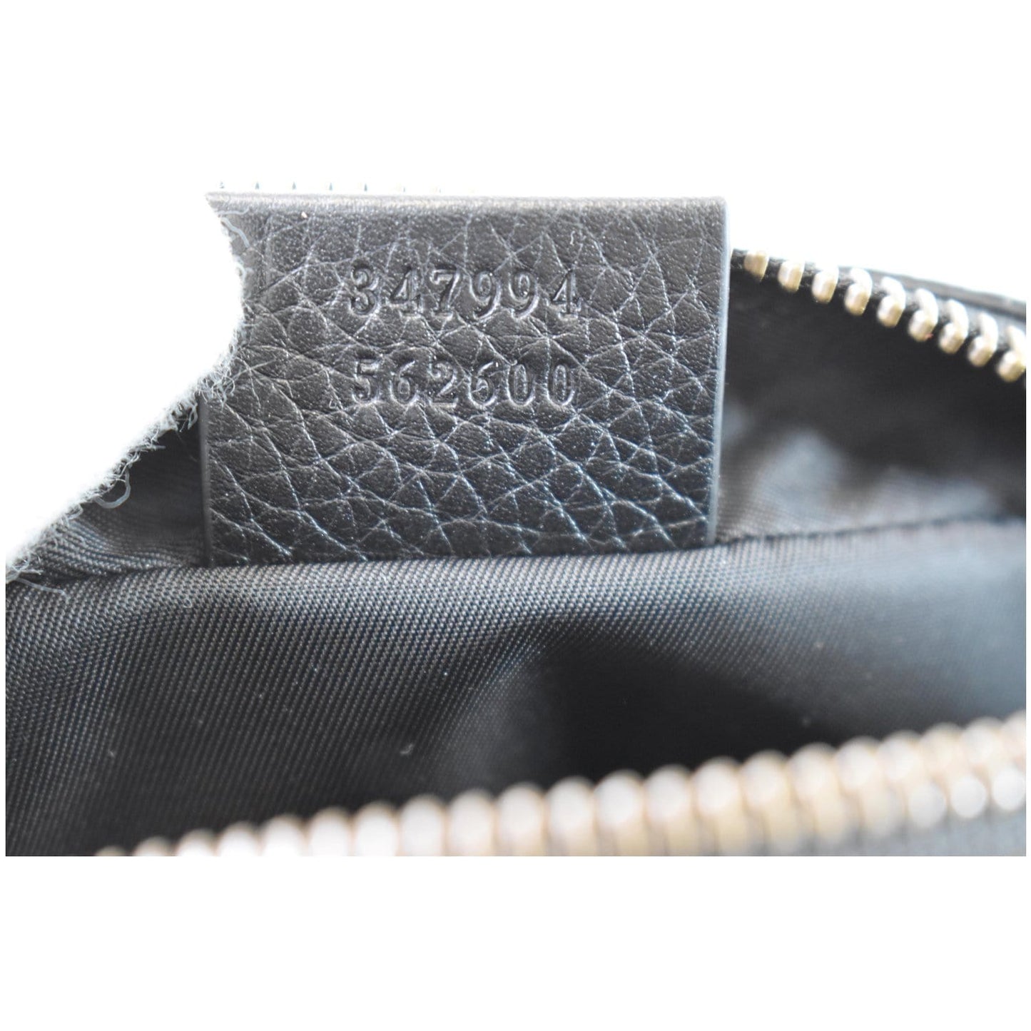 GUCCI Soho Disco Small Leather Crossbody Bag Black 347994
