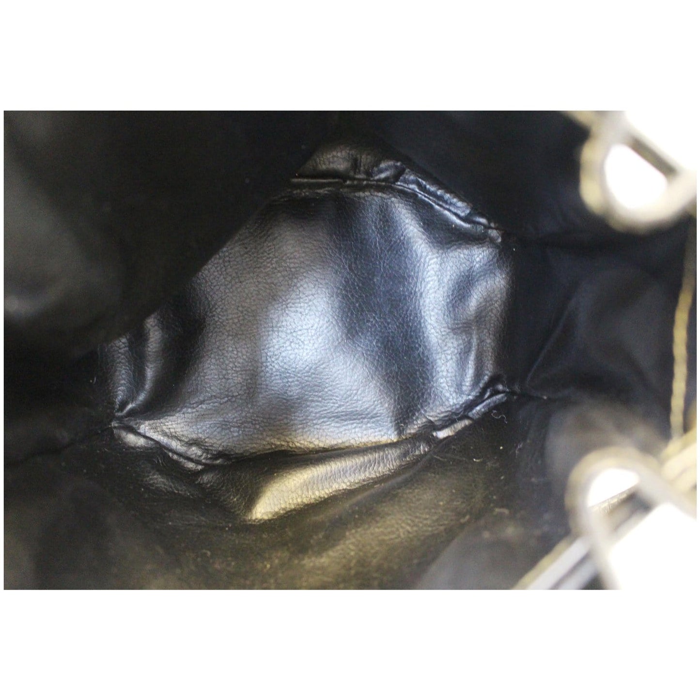 FENDI Drawstring Bucket Crossbody Bag Brown