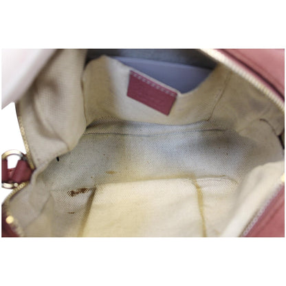 GUCCI Soho Disco Pebbled Leather Small Crossbody Bag 308364