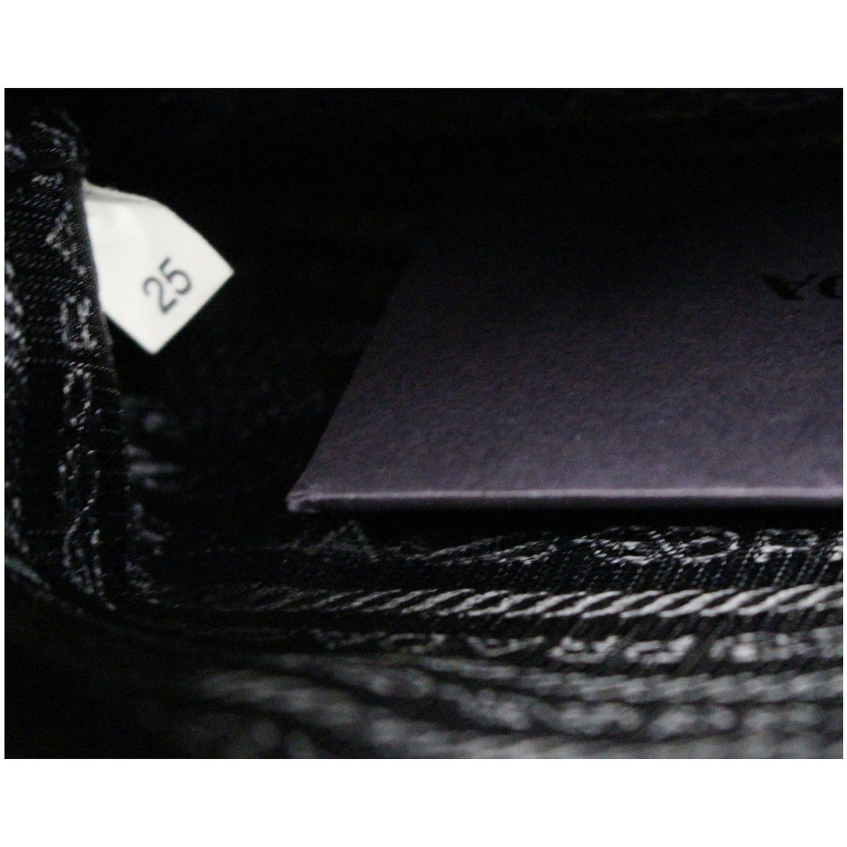PRADA Paradigme Saffiano Leather Tote Shoulder Bag Black