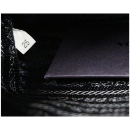 PRADA Paradigme Saffiano Leather Tote Shoulder Bag Black