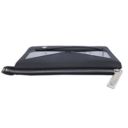 FENDI Metal Bag Bugs Slim Clutch Black - Last Call
