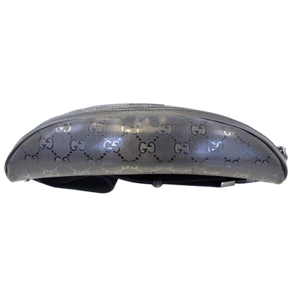 GUCCI GG Imprime Monogram Waist Bum Bag Black 233269