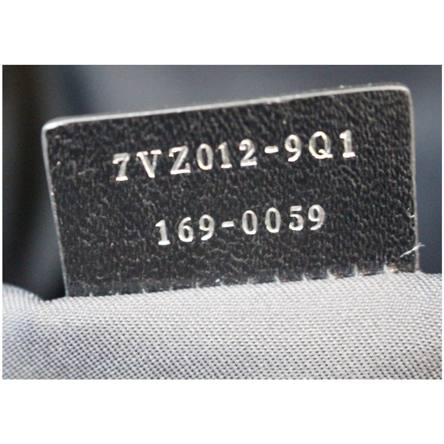 FENDI Are You Serious Backpack Bag with Face Charm Blue