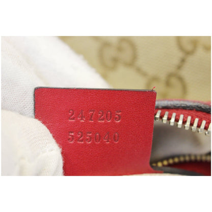 GUCCI GG Canvas Boston Shoulder Bag 247205