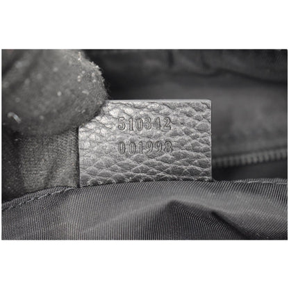 GUCCI GG Monogram Nylon Small Messenger Bag Black 510342