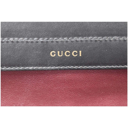 GUCCI Medium Zumi Diagonal Stripe Leather Top Handle Bag Beige 564714