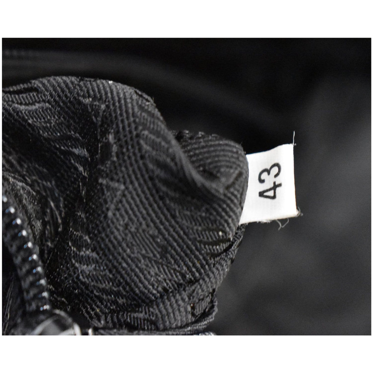 PRADA Tessuto Nylon Tote Shoulder Bag Black