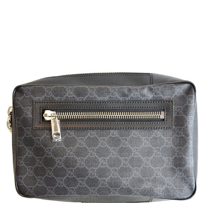GUCCI GG Supreme Canvas Belt Bag Black 478325
