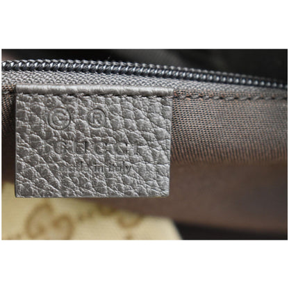 GUCCI Boston GG Monogram Canvas Duffel Travel Bag Beige 610105