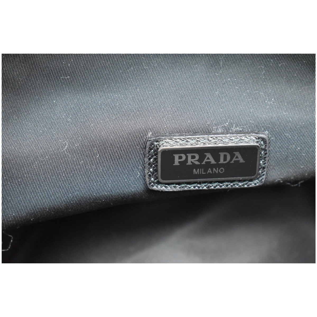 PRADA Nylon and Saffiano Leather 3789 Smartphone Case Black
