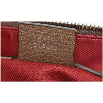 GUCCI GG Supreme Monogram Canvas Shoulder Bag Beige 626363