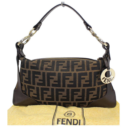 Fendi Vintage Zucca Pattern Handbag
