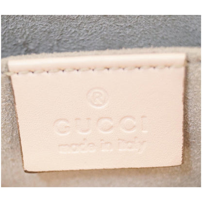 GUCCI GG Marmont Matelasse Small Leather Crossbody Bag Pink