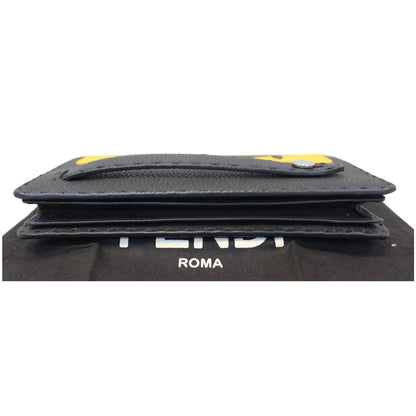 FENDI Bag Bugs eyes Roman Leather Clutch