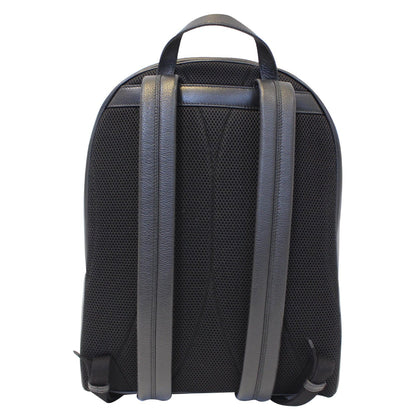 GUCCI Print Leather Backpack Bag Black 547834