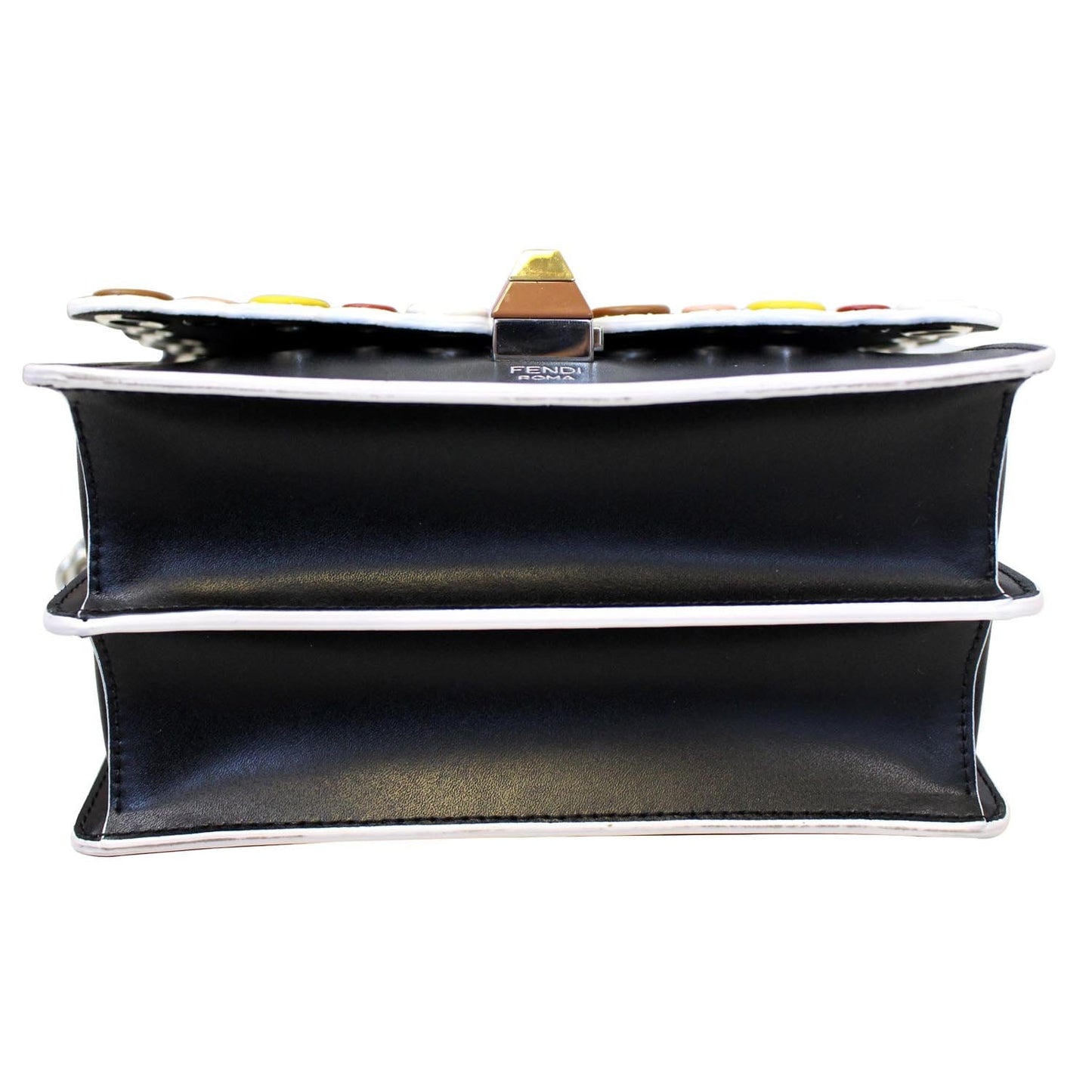 FENDI Kan I Small Python Leather Shoulder Crossbody Bag - Last Call