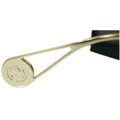GUCCI Crystal Mask Frame Sunglasses GG0431s Black/Gold