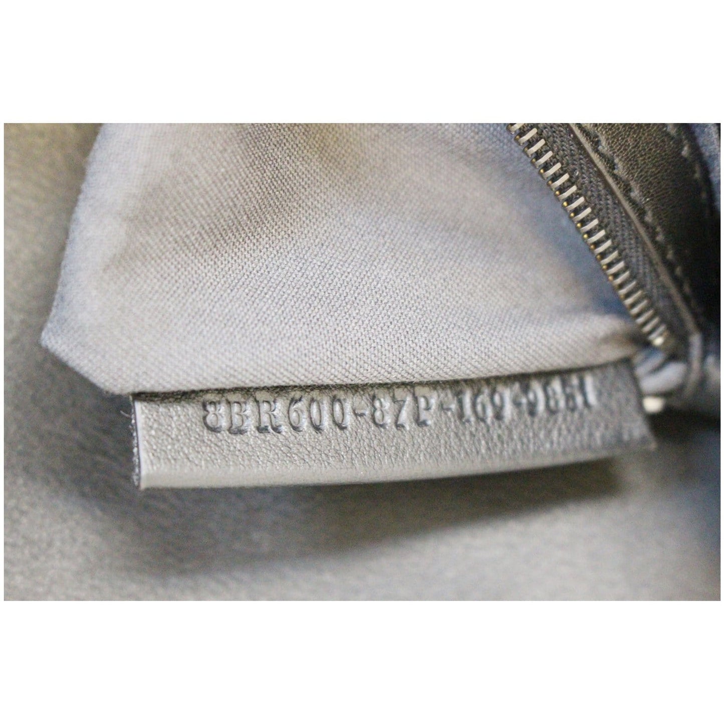 FENDI BAGUETTE Black Leather Shoulder Bag