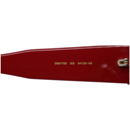 GUCCI GG0178S-005 Sunglasses Red Gradient Lens