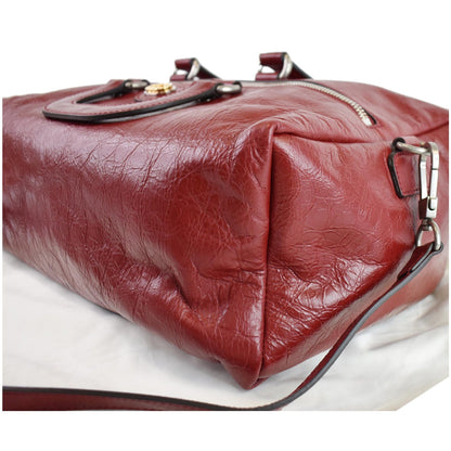 GUCCI Soft Backpack Calfskin Leather Duffle Bag Red 587866 - 20% OFF