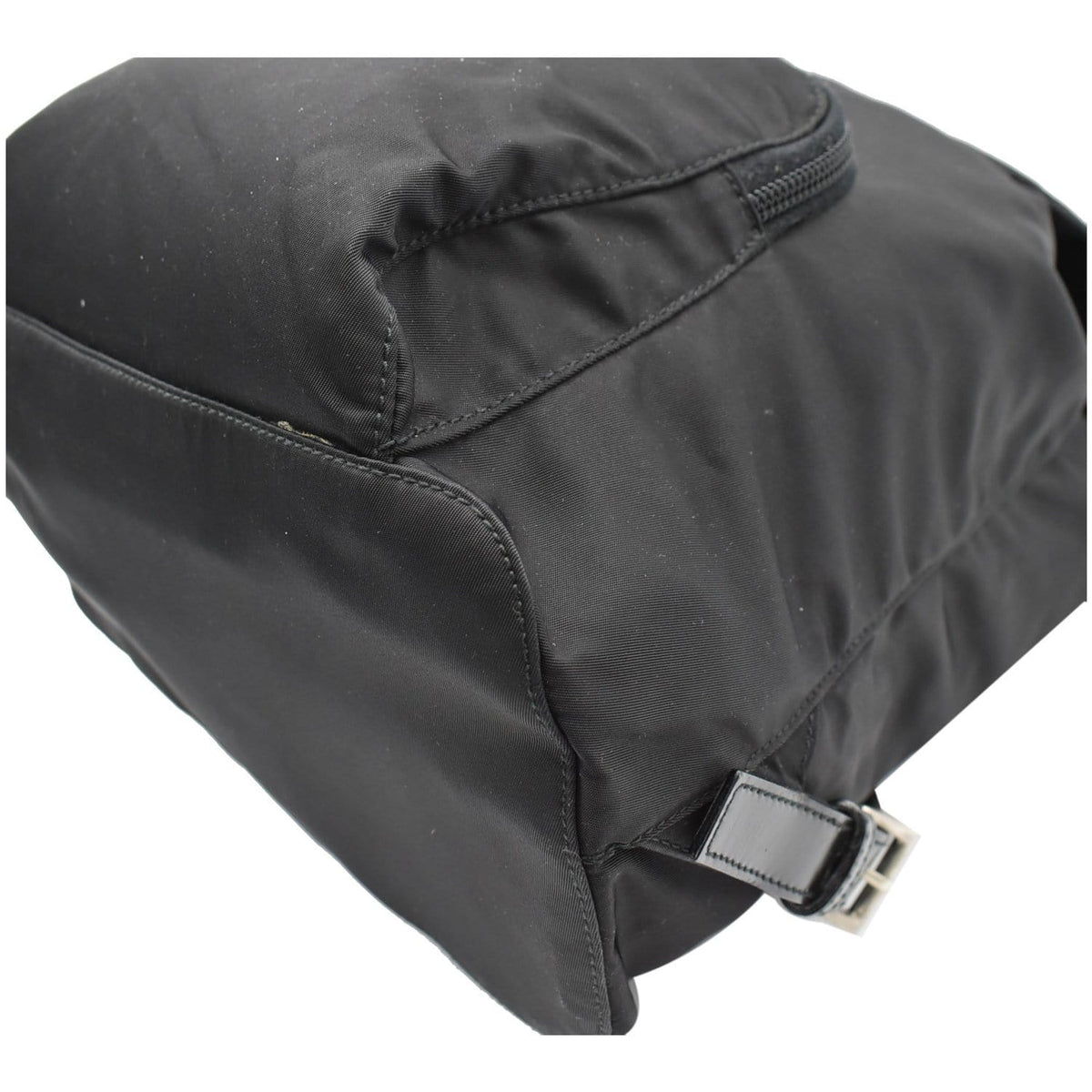 PRADA Nylon Backpack Bag Black