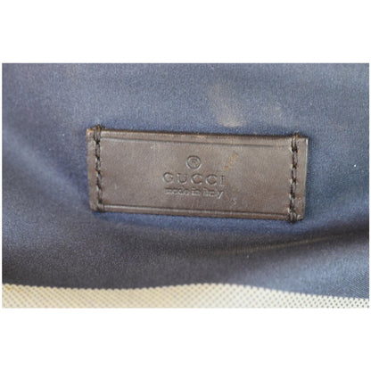 GUCCI Diamante Nylon Crossbody Messenger Bag Blue/Red 270410