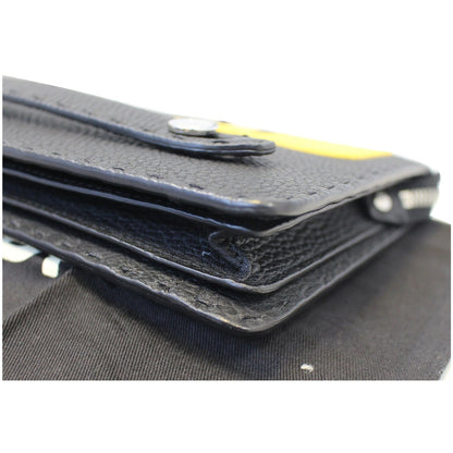 FENDI Bag Bugs eyes Roman Leather Clutch