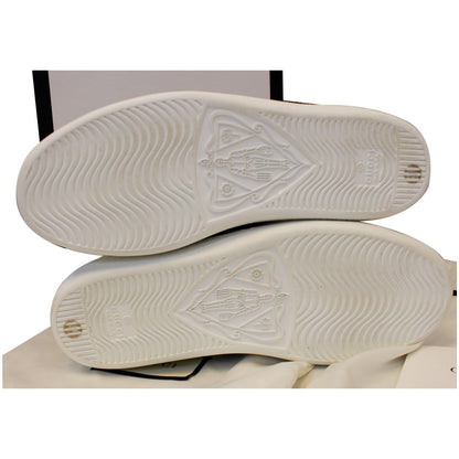 GUCCI Ace Embroidered Arrow Logo Sneakers Size US 7.5