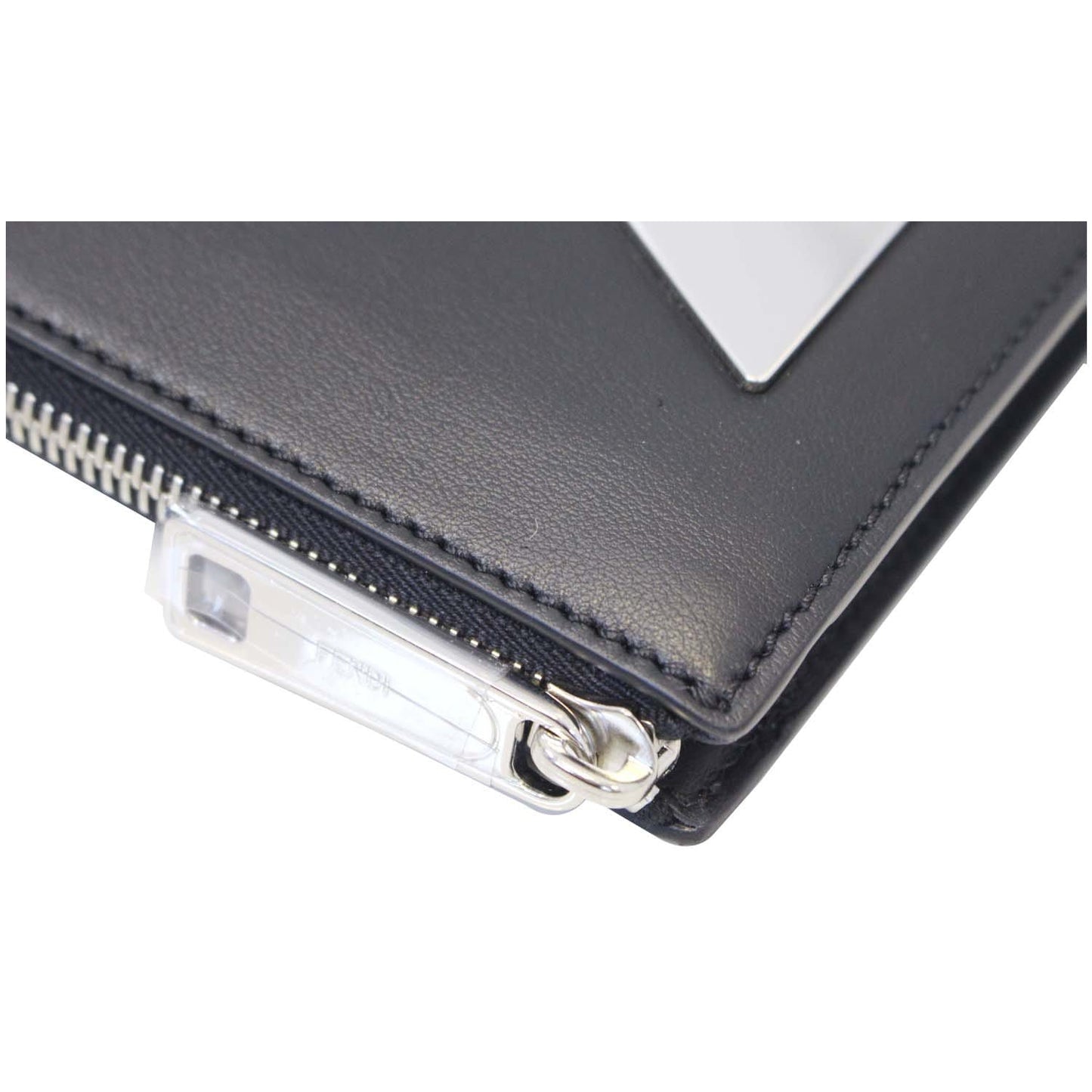 FENDI Metal Bag Bugs Slim Clutch Black - Last Call