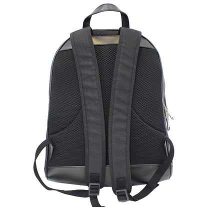 GUCCI GG Signature Leather Backpack Bag Black 406370