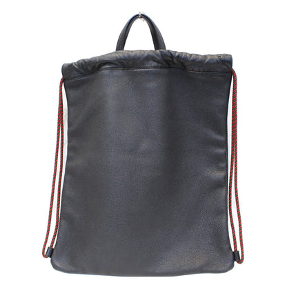 GUCCI Print Leather Drawstring Backpack Bag 494053