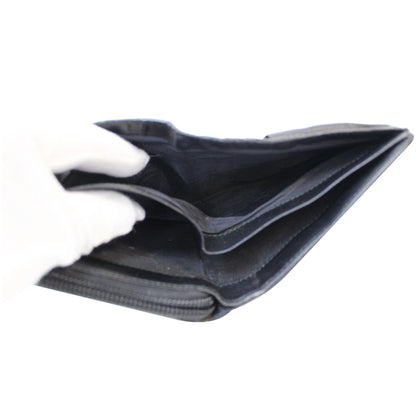 PRADA Nylon Zip Around Wallet Black