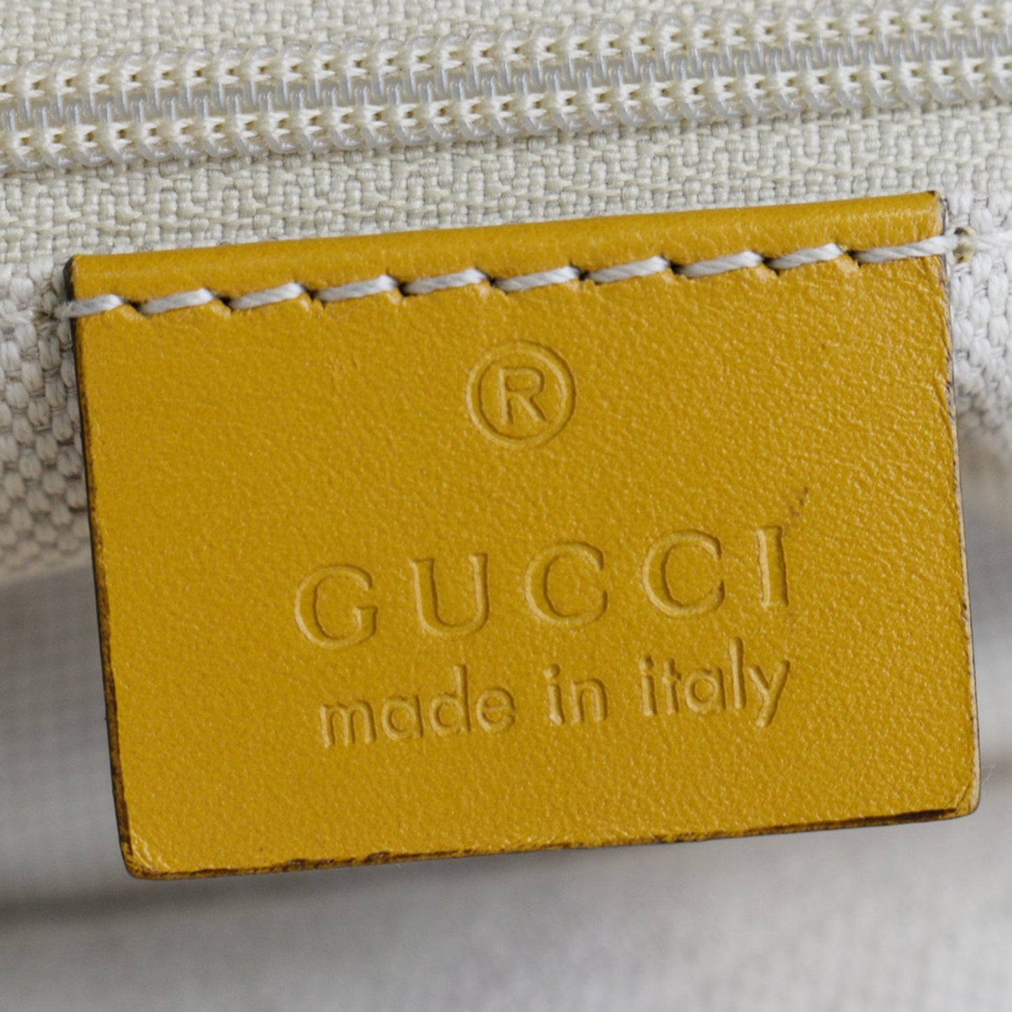 GUCCI Sukey Medium GG Canvas Tote Bag Beige 211944