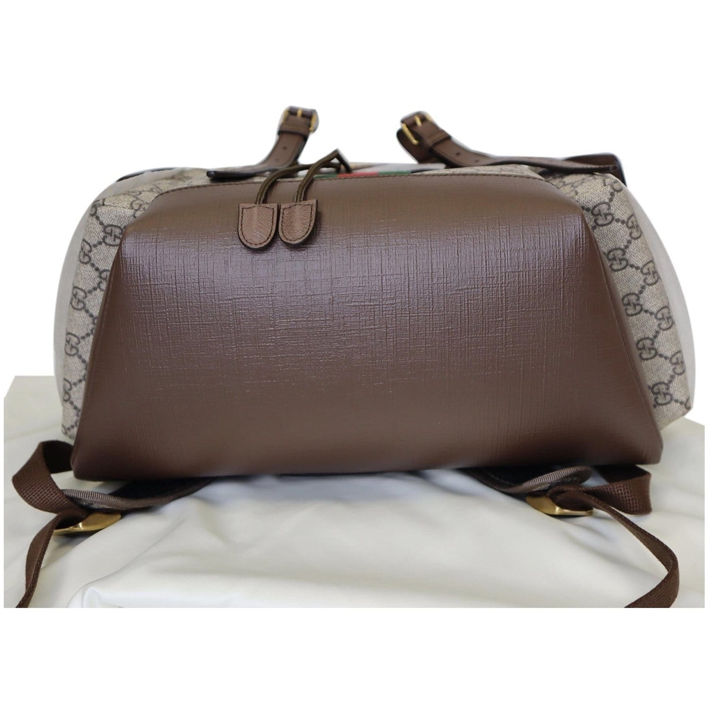 GUCCI Ophidia GG Medium Supreme Canvas Backpack Beige/Ebony 598140 - 15% OFF