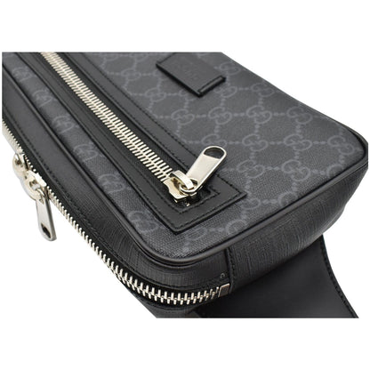 GUCCI GG Supreme Belt Bumbag Black 474293