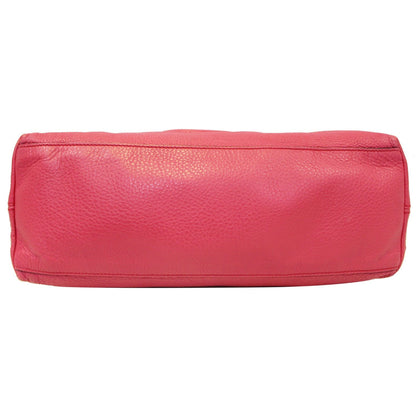GUCCI Soho Pebbled Leather Chain Shoulder Bag Pink