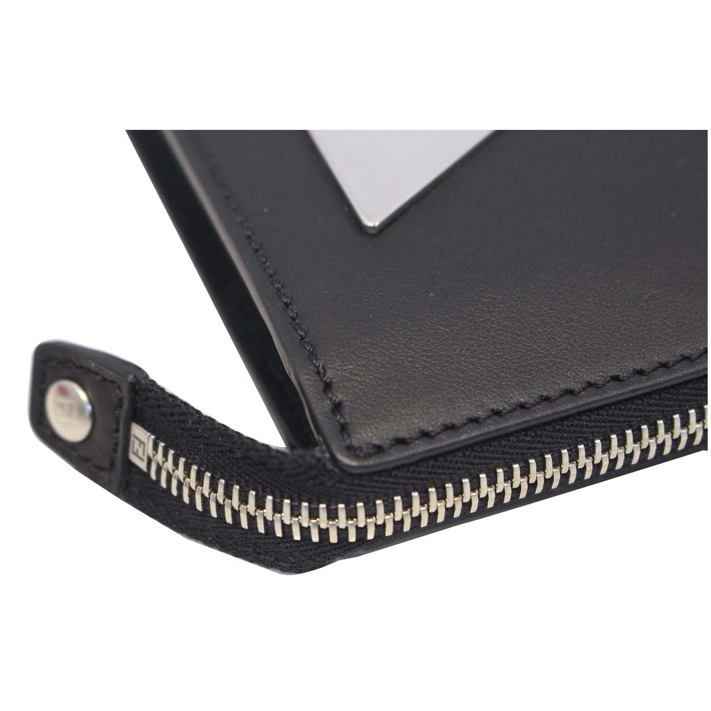 FENDI Metal Bag Bugs Slim Clutch Black - Last Call