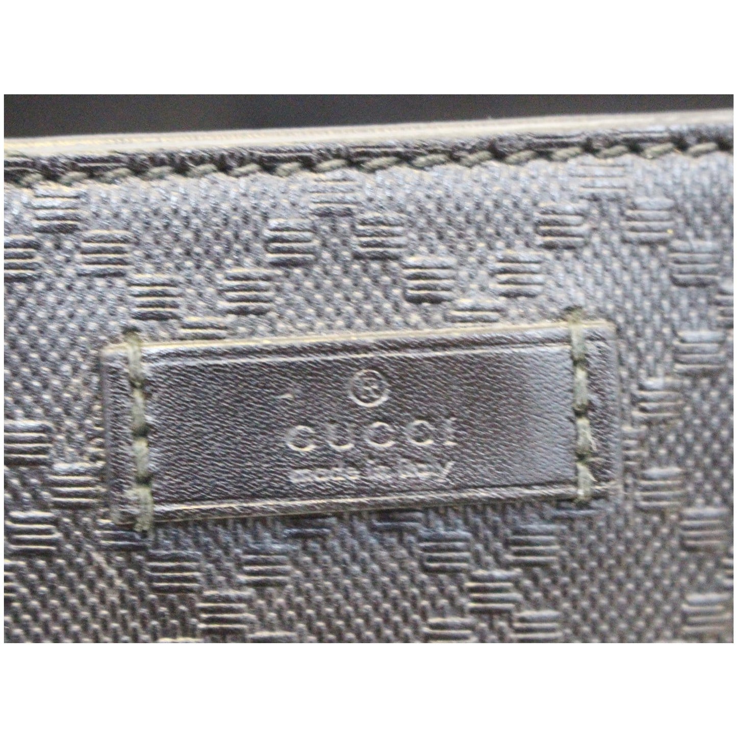 GUCCI Bright Diamante Medium Top Handle Bag Black