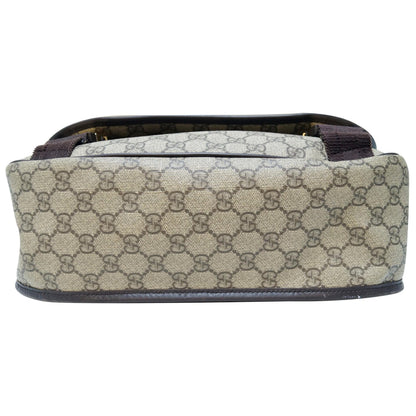 GUCCI GG Plus Canvas Messenger Crossbody Bag Beige 201732