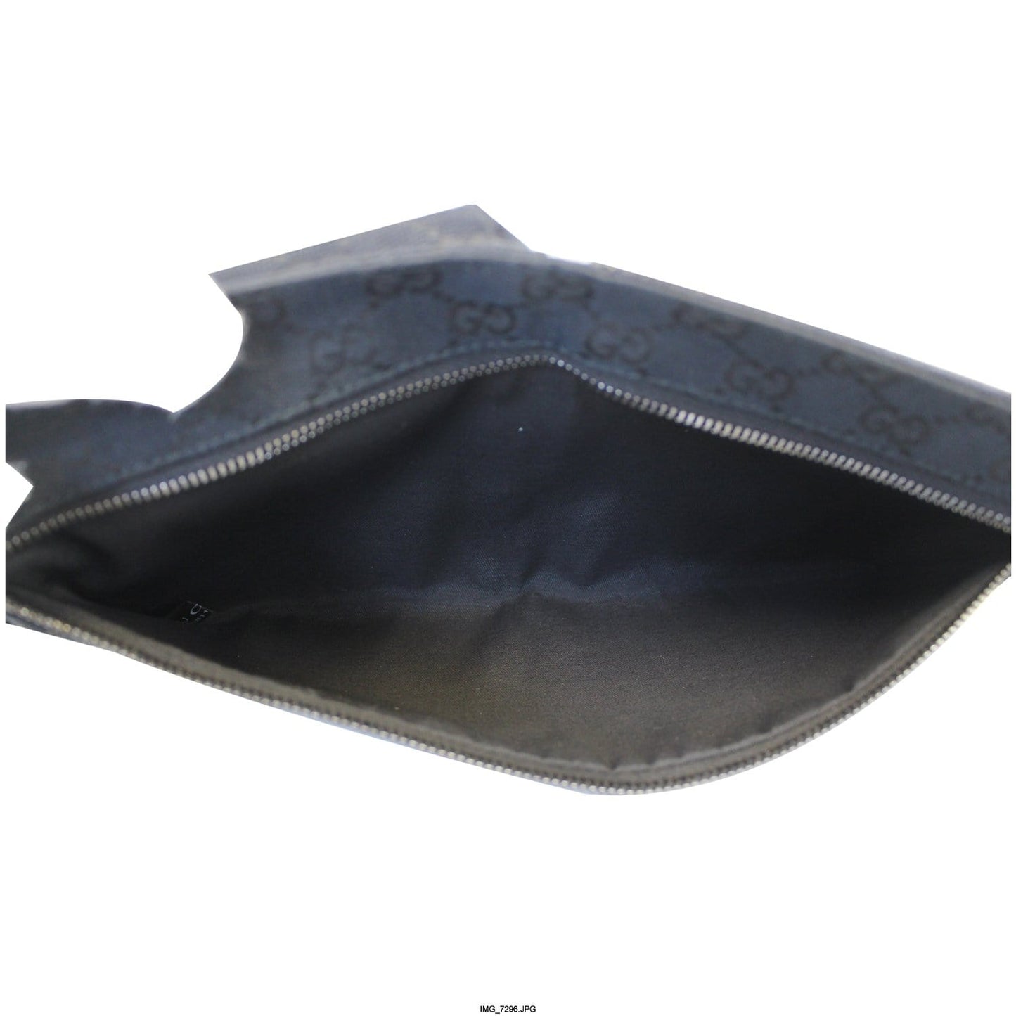 GUCCI Monogram Waist Bum Bag Black 28566