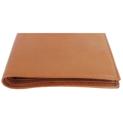 GUCCI Bifold Men's Leather Wallet Brown