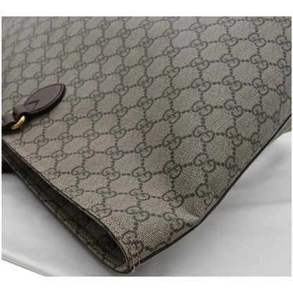 GUCCI Ophidia Large GG Supreme Coated Canvas Tote Bag Beige 547974
