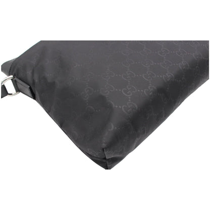 GUCCI GG Monogram Nylon Small Messenger Bag Black 510342