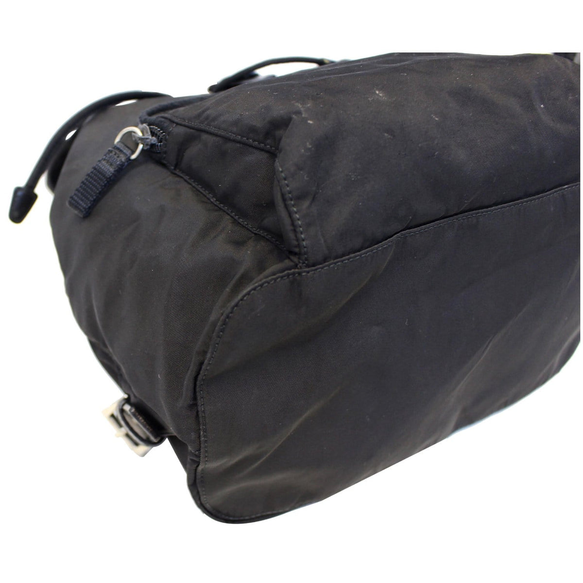 PRADA Nylon Backpack Bag Black