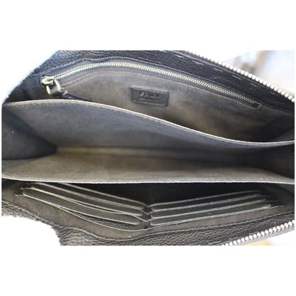 FENDI Selleria Bag Bugs Slim Clutch Black - Last Call