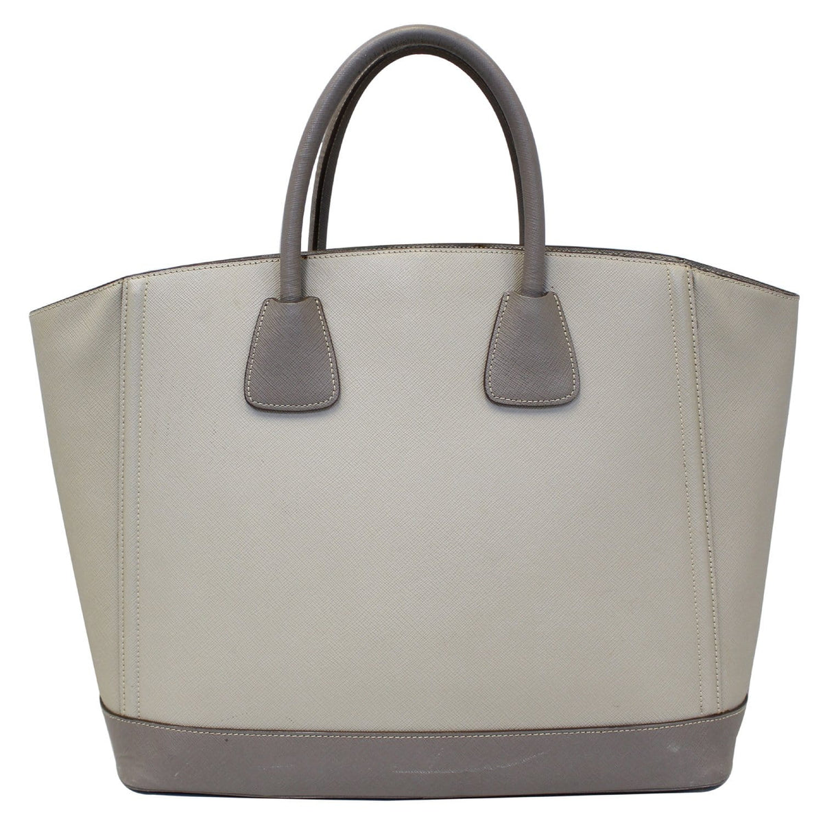 PRADA Saffiano Lux Bicolor Tote Bag