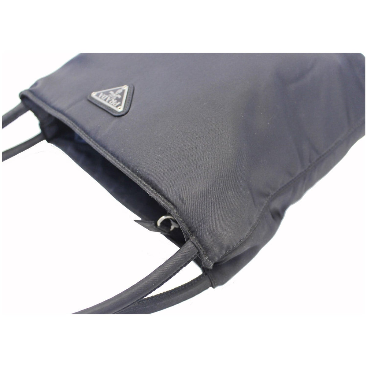 PRADA Tessuto City Nylon Shoulder Bag Black